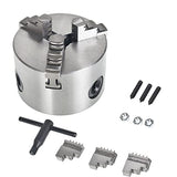 kimllier K11-80 3-Jaw Self Centering Lathe Chuck 80mm(3-Inch) Diameter Fit for CNC Drilling Milling Machine Wood Turning kimllier