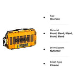 DEWALT Deep Impact Socket Set, 7-Piece, 1/2" Drive Metric (DWMT74737) DEWALT