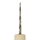 KAKURI Manual Hand Drill for Wood 1/8" Hole, Woodworking Manual Awl Tool for Pilot Hole, Japanese Gimlet Tool KIRI, Japanese Steel Screw Blade KAKURI