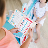 Melissa & Doug Wooden Get Well Doctor Activity Center - Waiting Room, Exam Room, Check-In Area - Toddler Playset, Doctors Office Pretend Play Set For Melissa & Doug