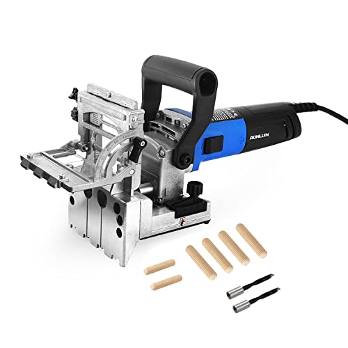 AONLLEN DJ710 Dual Spindle Dowel Jointer,Wood Dowels Joiner,with two 8mm and 6mm bits,Wooden Dowel Pins 80pcs,Not applicable Biscuit Joiner AONLLEN