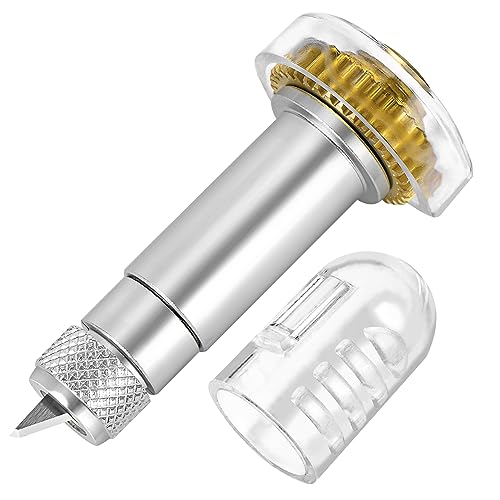 Knife Blade and Drive Housing for Cricut Maker 3/Maker, Cutting Blade Cuts Wood, Leather, Chipboard & More, Create Puzzles, Models, Leather Goods and Aleybloodes