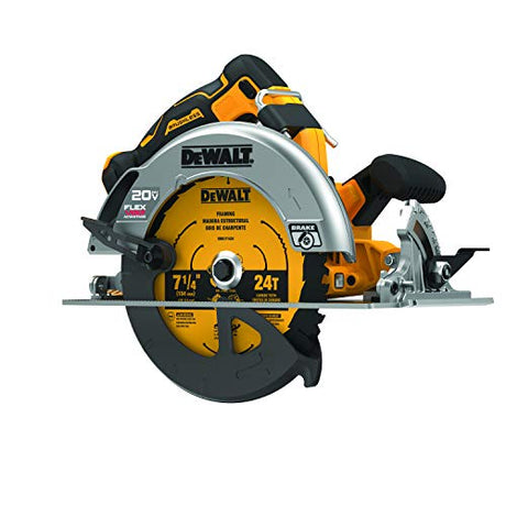 DEWALT FLEXVOLT ADVANTAGE 20V MAX* Circular Saw, 7-1/4-Inch, Cordless, Tool Only (DCS573B) DEWALT
