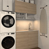 LAGOM 22" Direct Wire Dimmable LED Under Cabinet Lights, Selectable 2700K/4000K/5000K, Selectable Brightness, White Finish, UC0122WH27 LAGOM