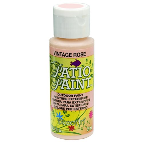 DecoArt Vintage Rose Outdoor Acylic Paint, 59ML DecoArt