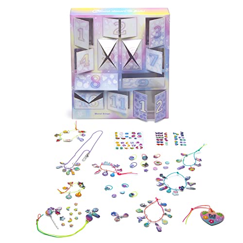 Craft-tastic – 12 Days of DIY Charm Jewelry – Count Down to Fun with 12 Days of Puffy Charm DIY Surprises Bracelets, Rings, Hair Charms, Earrings, Craft-tastic