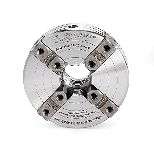 NOVA 48122 Select Precision Midi Wood Turning Chuck with JS50N Jaw NOVA