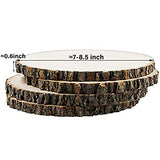 Unfinished Wood Slices Large Wood Slices for Crafts, Wood Centerpieces for Tables Wood Slabs Prsildan