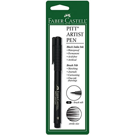 Faber-Castel Pitt Artist Pen Brush, Black Faber-Castell