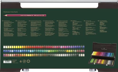 Polychromos 120 Pencil Wood Box Set Faber-Castell