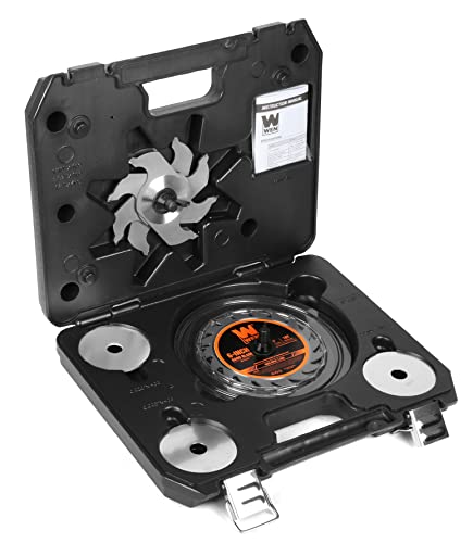 WEN BL067D 6-Inch 18-Tooth Carbide-Tipped Stacked Dado Blade Set for 8-1/4 and 10-Inch Table Saws WEN