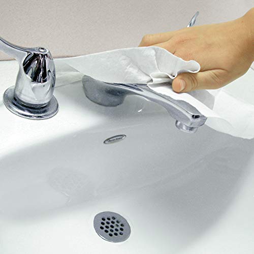 TaskBrand N-V040CGW Center Pull Wipers White 10 x 12 (Roll of 200) TaskBrand