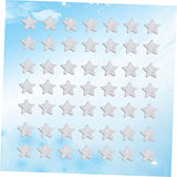 Anneome 100 Pcs Wood Star Beads Star Bead Charms Bracelet Wood Beads Wood Earring Finding Wood Star Spacer Beads Loose Wooden Bead Wood Beads for Anneome