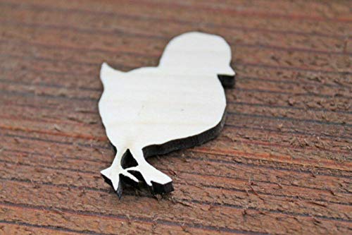 Set of 4 Rooster 1/8" thick Hen Chicks Chickens Unfinished Wood Laser Cut Out Crafts Farmhouse Sign DIY Ready to Paint or Stain Texan Wood Crafts