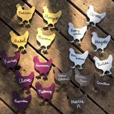 Unfinished Wood Hen Chicken Shape - Farm Animal - Craft - up to 24" DIY 7" / 1/8" 24 Hour Crafts