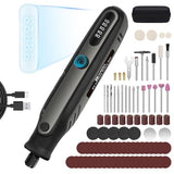 HARDELL Mini Cordless Rotary Tool 4V, 5-Speed Rotary Tool Kit with 86 Accessories, Power Rotary Tool for Cutting, Engraving, Sanding, Drilling, HARDELL