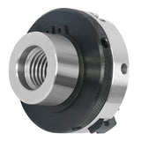 HAowosi 3 inch 3 jaw Wood Lathe Chuck With MT-1 and MT-2 Arbor Shank,Self-Centering Lathe Chucks for Woodturning with 1 x 8TPI Thread,for Woodworking HAowosi