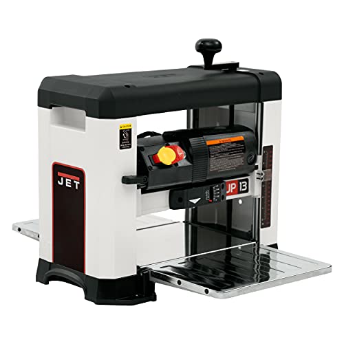 JET 13-Inch Benchtop Planer, Helical Style, 18/26 FPM, 1Ph 120V (JWP-13BT) - WoodArtSupply