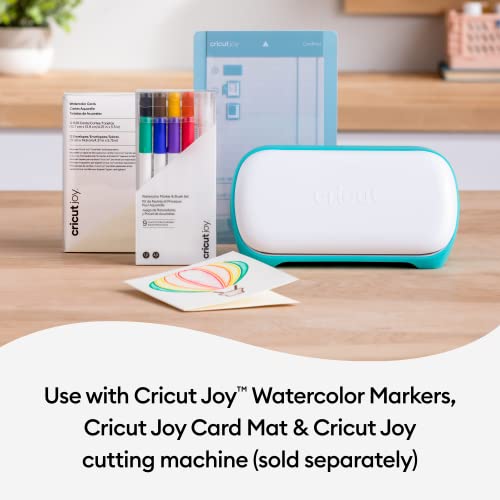 Cricut Cold-Press Watercolor Cards, R20 (12ct) Customizable Blank Greeting Cards with Envelopes, Create Personalized Birthday Cards, Thank You Cards Cricut