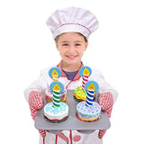Melissa & Doug Bake and Decorate Wooden Cupcake Play Food Set Melissa & Doug