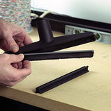 WORKSHOP Wet/Dry Vacs Vacuum Accessories WS12510A 1-1/4-Inch Wet/Dry Vac Floor Brush Attachment & Nozzle For Wet/Dry Shop Vacuums, Black WORKSHOP Wet/Dry Vacs