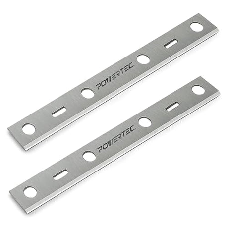 POWERTEC 6 Inch Jointer Blades for Porter Cable PC160JT Jointer, Replacement for PC37072 Jointer Knives, Set of 2 (148015) POWERTEC