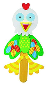 ALEX Toys Little Hands Pop Stick Art Craft Kit, Create Cute Animal and Flower Puppets, Allows Children to be Creative and Use their Imagination, For ALEX Toys