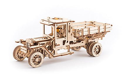 UGEARS 3D Self Propelled Wooden Model UGM 11 Truck