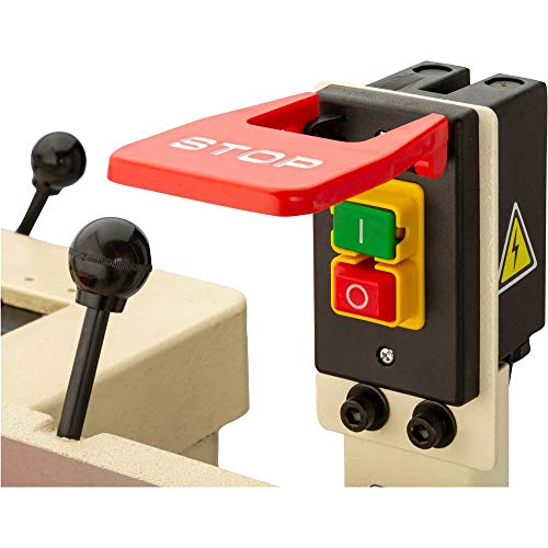 Shop Fox W1858 8" x 72" Dovetail Jointer with Helical Cutterhead & Mobile Base Shop Fox