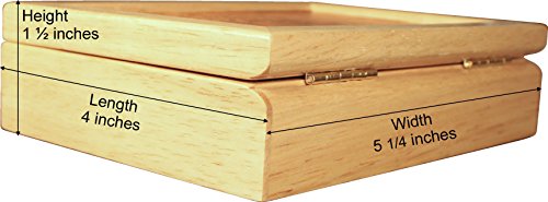 MarqArt Wood Art Heron Box - Handmade USA - Unmatched Quality - Unique, No Two are the Same - Original Work of Wood Art. A Heron Gift, Ring, Trinket MarqArt