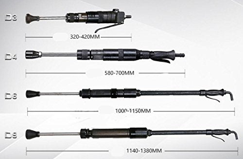 Pneumatic AirTamping Machine Pneumatic Earth Sand Rammer Tamper by Air (Stroke 155mm Dia. 25mm ,1000-1150mm) YUCHENGTECH