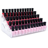 ALUYUYO Nail Polish Organizer Sunglass Organizer - 5 Layers Nail Polish Holder Sunglass Holder - Acrylic Nail Polish Stand Sunglass Display Stand - ALUYUYO