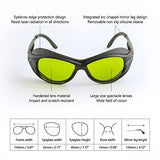 180-420 &740-1100nm Laser Safety Glassess 808nm Laser Engraving Protective Goggles,980nm, 1064nm Industrial Laser Protective Glasses,Professional JILERWEAR