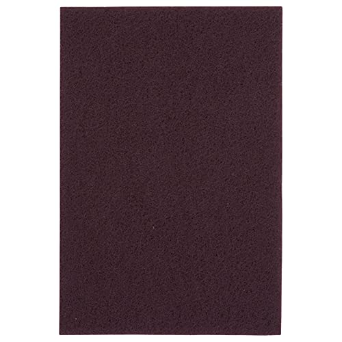 Norton 74700 20 Pack 6in. x 9in. General Purpose Non-Woven Abrasive Hand Pad, Maroon