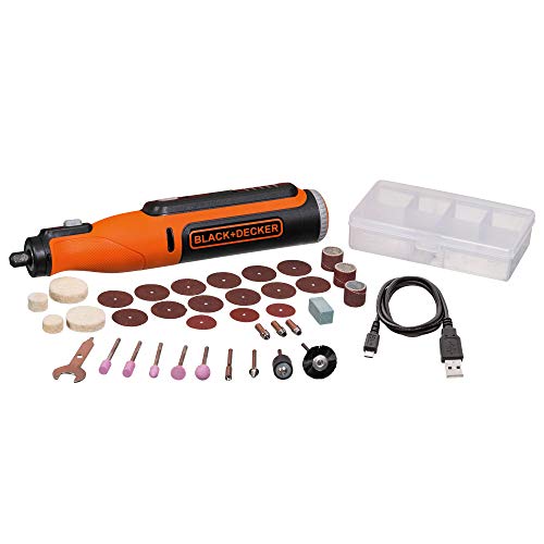 beyond by BLACK+DECKER 8V MAX* Rotary Tool with Accessory Kit, Versatile, Cordless, 35-Piece (BCRT8K35APB) beyond