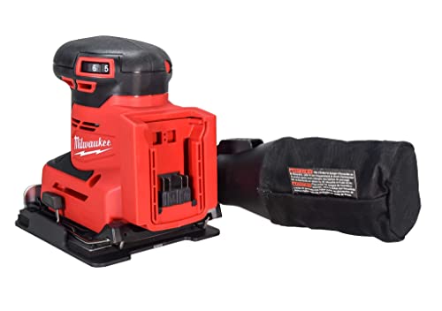 Milwaukee 2649-20 M18 18V Lithium-Ion Cordless 1/4 in. Sheet Orbital Sander (Tool-Only) - WoodArtSupply