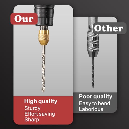 LET'S RESIN Cordless Resin Drill,3-speed Adjustment &Rechargeable Jewelry Drill with Deburring Tool&19Pcs Accessories,Multi-Purpose Hand Drill Resin LET'S RESIN