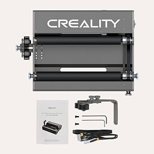 Creality Official Rotary Roller for Laser Engraving Machine, Suit for CR-Laser Falcon 10W and 22W CR Falcon 2 Skouphy
