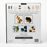 Mod Podge, Coasters One Epoxy Kit Includes Hardener, Resin Molds Silicone, Glitter Packs, Cups, Inks and Stir Sticks, 25296E Mod Podge