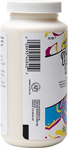 Apple Barrel Pouring Medium, 44840E Acrylic, 16 oz, 16 Fl Oz Apple Barrel