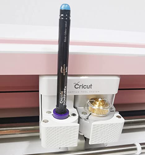 SPPQ 9 Packs Pen Adapter Set Compatible With Cricut(Explore Air, Explore Air 2,Explore Air 3, and MakerMaker 3), Pen Adapter Compatible with Sharpie SPPQ