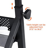 Yaheetech Drafting Table for Artists, Height Adjustable Drawing Desk Art/Craft Desk Diamond Paintings Work Station w/ 2 Storage Drawers and Stool for Yaheetech