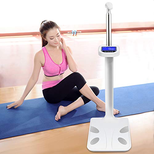 Professional Digital Physicians Scale, Ultrasonic Height and Weight Analyzer,Multifunction Physician Body Weight Scale 440lbs Capacity Digital