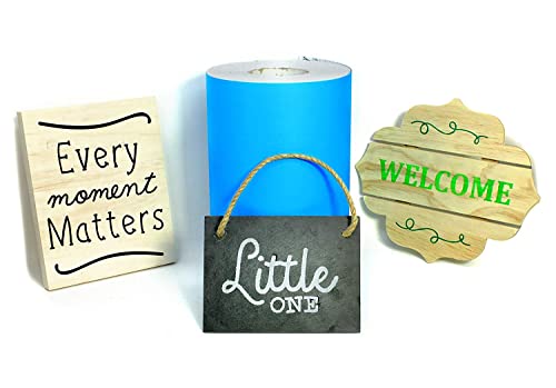 Frisco Craft Blue Stencil Vinyl Masking Film (12” x 30ft) Frisco Craft