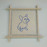 RIVERKING Square Wood Sheets, Unfinished Poplar Plywood for Arts Crafts and DIY Projects (10 pcs, 8 x 8 x 0.1 Inch) RIVERKING