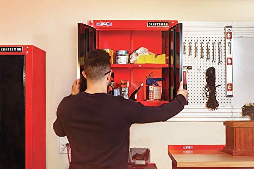 Craftsman Garage Storage, 28-Inch Wide Wall Cabinet (CMST22800RB) - WoodArtSupply