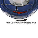 Assembled Quick Click Dust Separator with 5 Gallon Locking Collection Bin and Power Tool Adapter Set with 16 Ft. Hose Cen-Tec Systems