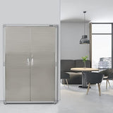 Seville Classics Mega Lockable Storage Cabinet, 48" W x 24" D x 72" H, Granite Seville Classics