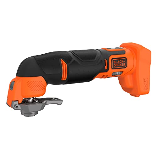 BLACK + DECKER 20V MAX Oscillating Tool, MultiTool, 6-speed, Tool Only (BDCOS20B) - WoodArtSupply