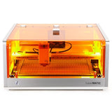 Roly LaserMATIC Mk2 20W Laser Engraver with Integrated Enclosure, Air Assist, Honeycomb Panel and Camera Included, Laser Engraver for Wood, Metal, Roly